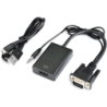 VGA to HDMI Converter with 3.5mm Audio – High-Quality Video & Sound