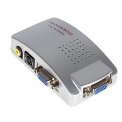 VGA to Audio Video Conversion Box – Connect Old Devices to Modern Displays