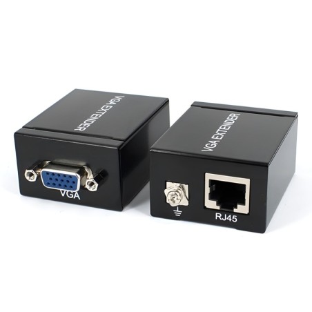 VGA Extender 60M Over LAN – RJ45 to VGA Long Distance Video Adapter