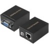 VGA Extender 60M Over LAN – RJ45 to VGA Long Distance Video Adapter
