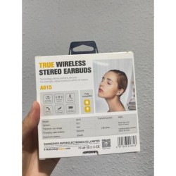 ASPOR A615 Wireless Earbuds – HiFi Sound & Wireless Charging