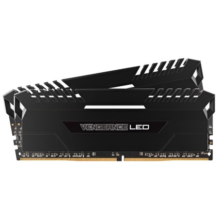 VENGEANCE® LED 16GB (2 x 8GB) DDR4 DRAM 3000MHz C15 Memory Kit - Red LED