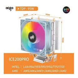 Aigo ICE200 Pro CPU Cooler – Powerful Cooling with Stylish Design
