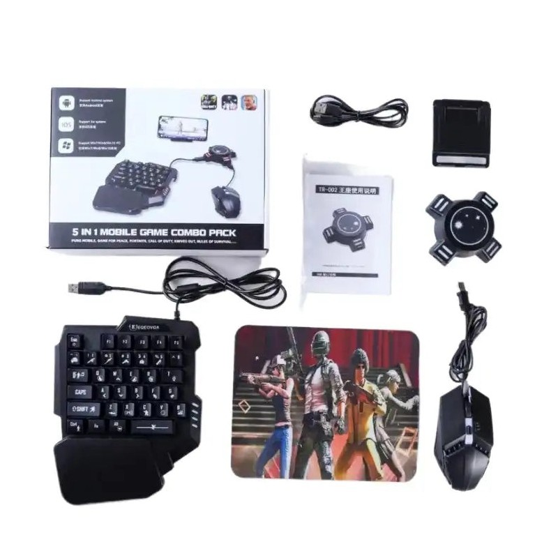 5-in-1 Video Game Controller Combo Pack Pakistan