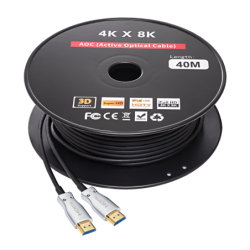 40m Fiber Hdmi Cable 2.0/2.1 Aoc(active Optical Cable)