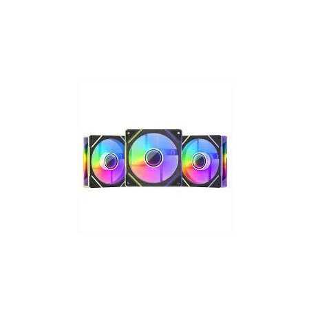 1st Player FC-BK-3in1 PC Case Fan 120mm 3 Pack – Black