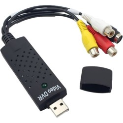 USB EasyCapture Card – HD Video Capture for Streaming & Recording